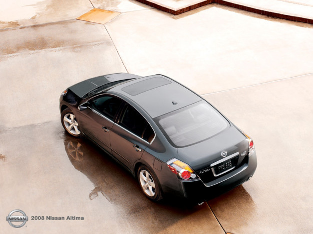 Обои картинки фото nissan, altima, автомобили, datsun