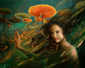 Картинка фэнтези девушки