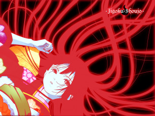 обоя аниме, jigoku, shoujo
