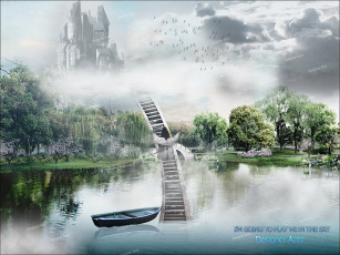 Картинка фэнтези замки