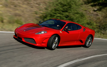 обоя ferrari, 430, scuderia, автомобили