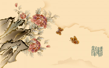 Картинка рисованные цветы