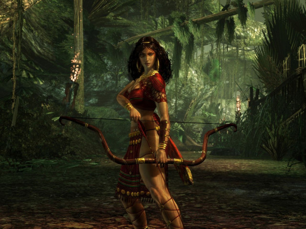 Обои картинки фото фэнтези, девушки