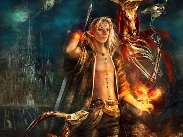 Обои картинки фото фэнтези, эльфы