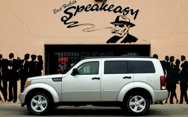 Обои картинки фото dodge, nitro, slt, автомобили