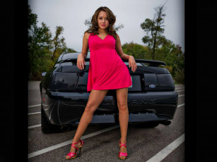 Картинка автомобили авто девушками