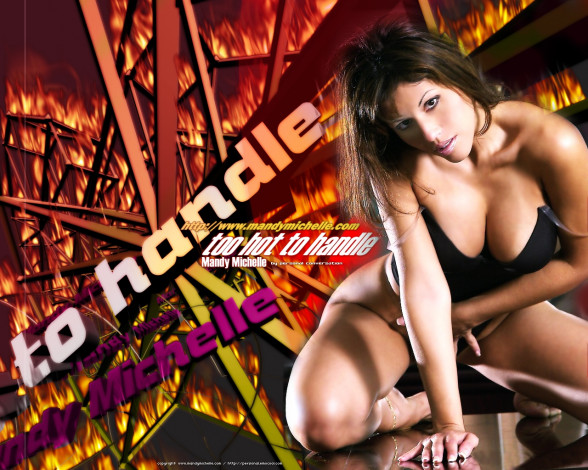 Обои картинки фото Mandy Michelle, девушки