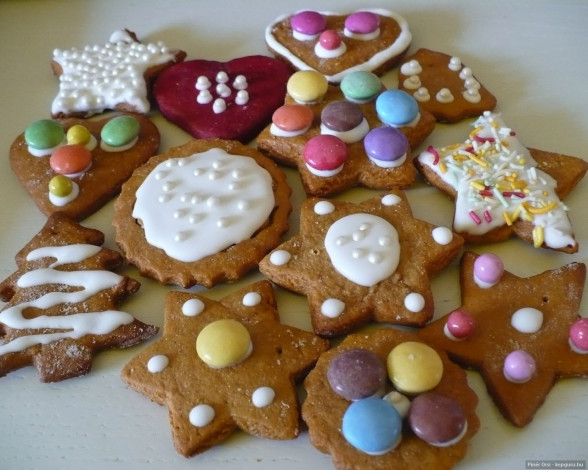 Обои картинки фото еда, пирожные, кексы, печенье