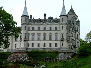 обоя города, дворцы, замки, крепости, scottish, castles, dunrobin, castle