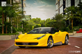 Картинка автомобили ferrari italia