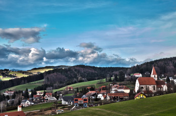 Картинка города пейзажи semriach