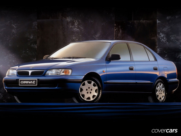 Обои картинки фото автомобили, toyota, carina