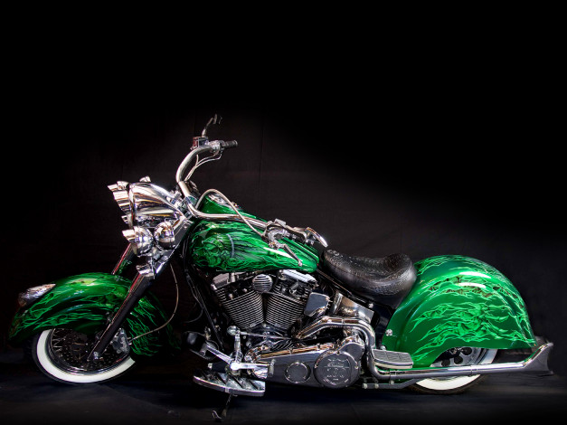 Обои картинки фото мотоциклы, customs, custom