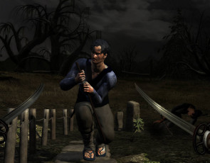 Картинка 3д графика people люди меч мужчина