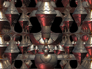 Картинка 3д графика fractal фракталы цвета фон узор