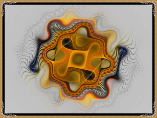 Картинка 3д графика fractal фракталы узор фон