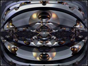 Картинка 3д графика fractal фракталы узор фон цвета