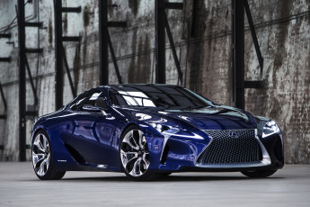 Картинка 2012 lexus lf lc blue автомобили