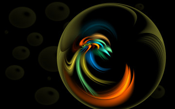 Картинка 3д графика fractal фракталы фон цвета узор