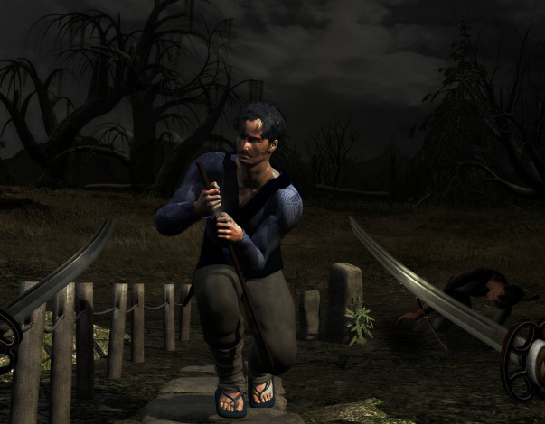 Обои картинки фото 3д, графика, people, люди, меч, мужчина