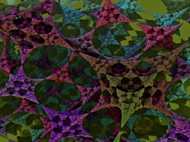 Обои картинки фото 3д, графика, fractal, фракталы, узор, фон, цвета