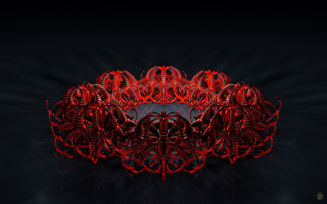 Обои картинки фото 3д, графика, fractal, фракталы, фон, цвета, узор