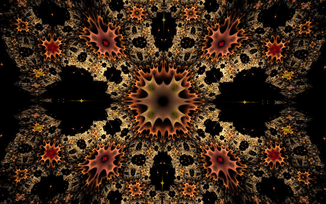 Обои картинки фото 3д, графика, fractal, фракталы, фон, цвета, узор