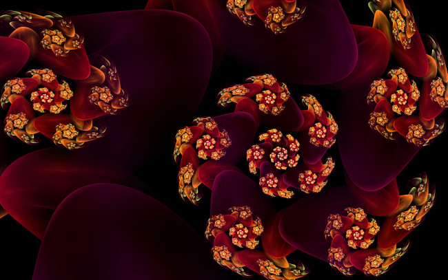 Обои картинки фото 3д, графика, fractal, фракталы, фон, узор, цвета