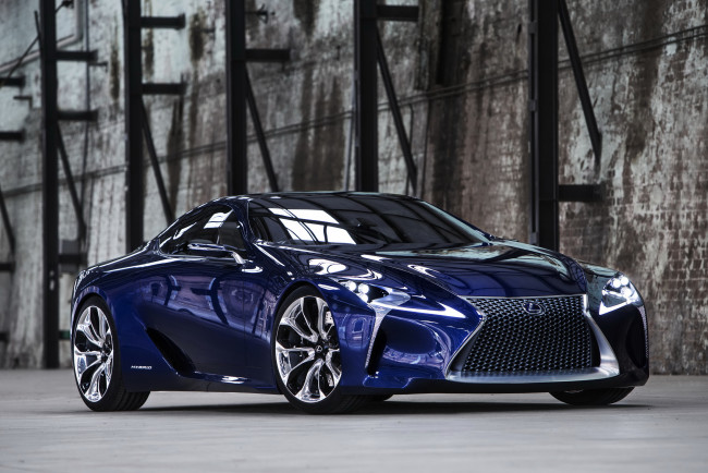Обои картинки фото 2012, lexus, lf, lc, blue, автомобили