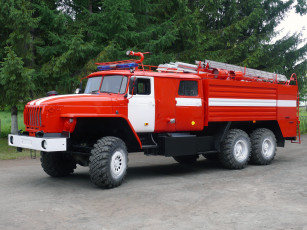 Картинка автомобили пожарные+машины 4320 ац-9-0-40 урал