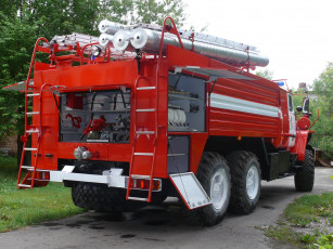 обоя автомобили, пожарные машины, ац-9-0-40, 4320, урал