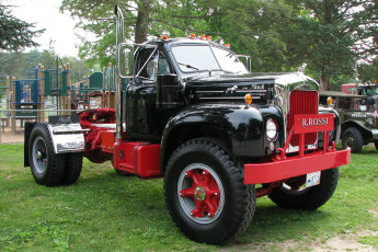 Картинка 1955+mack+truck+model+b-71 автомобили mack тяжелые trucks грузовики inc сша