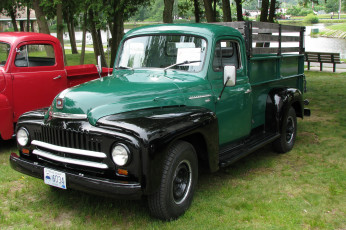 Картинка 1952+international+model+l-120 автомобили international navistar автобусы грузовые бронеавтомобили сша