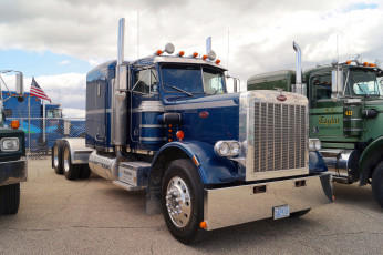 Картинка peterbilt+truck автомобили peterbilt сша тягачи классические грузовики седельные motors company