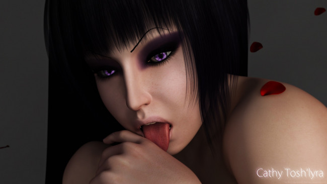 Обои картинки фото 3д графика, portraits , портрет, девушка, фон, взгляд