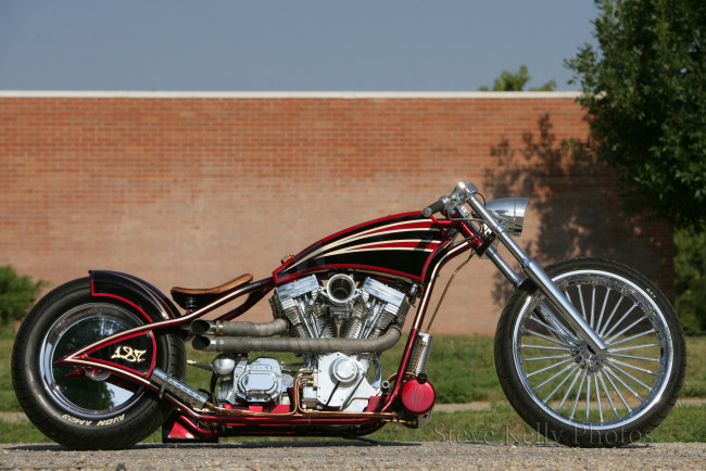 Обои картинки фото мотоциклы, customs, motorcycle