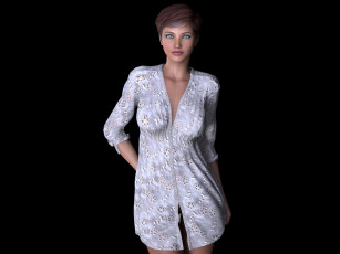 Картинка 3д+графика люди+ people фон взгляд девушка