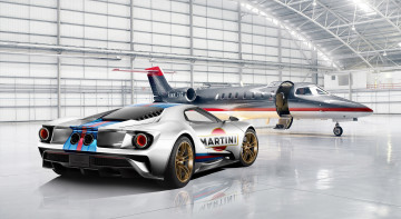 Картинка ford+gt+martini автомобили ford мустанг