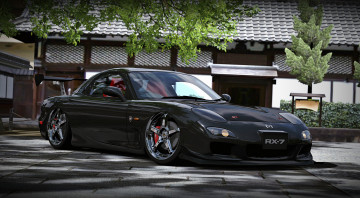 Картинка mazda+rx7 автомобили 3д мазда
