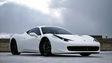 Картинка ferrari+458+italia автомобили 3д спорткар