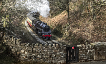 Картинка техника паровозы дорога железная паровоз
