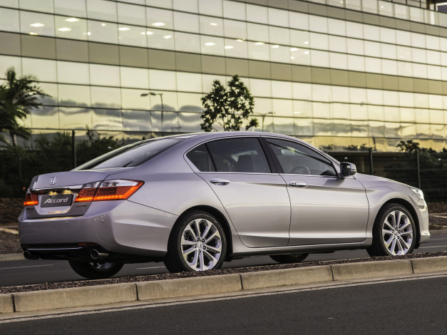 Обои картинки фото автомобили, honda, 2014г, za-spec, sedan, accord