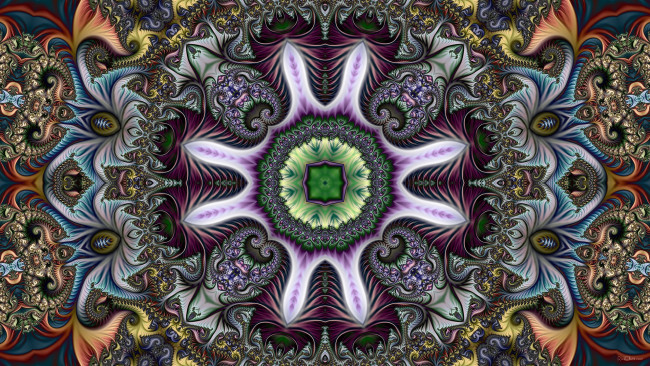 Обои картинки фото 3д графика, фракталы , fractal, цвета, фон, узор