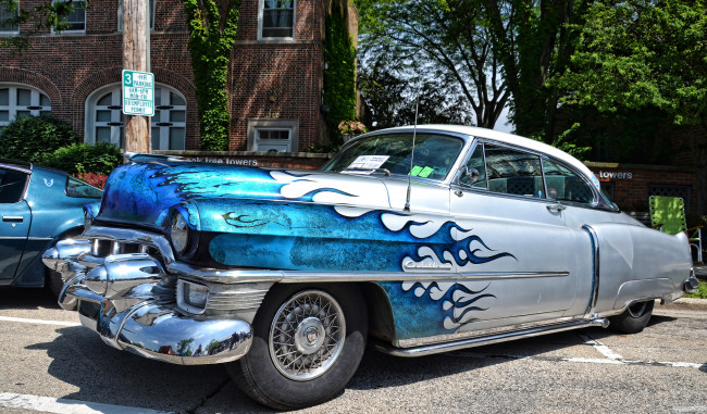 Обои картинки фото 1953 cadillac, автомобили, выставки и уличные фото, кадиллак