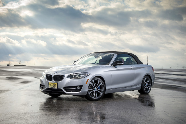 Обои картинки фото 2015 bmw 228i f23 convertible, автомобили, bmw, серебристый, тюнинг