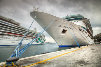 Картинка splendour+of+the+seas корабли лайнеры лайнер круиз