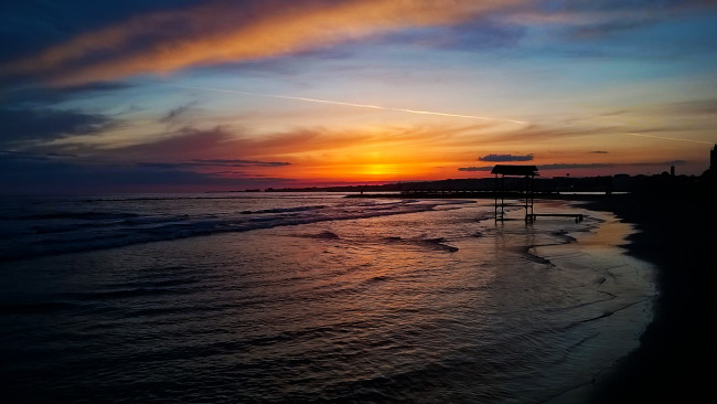 Обои картинки фото природа, восходы, закаты, рассвет