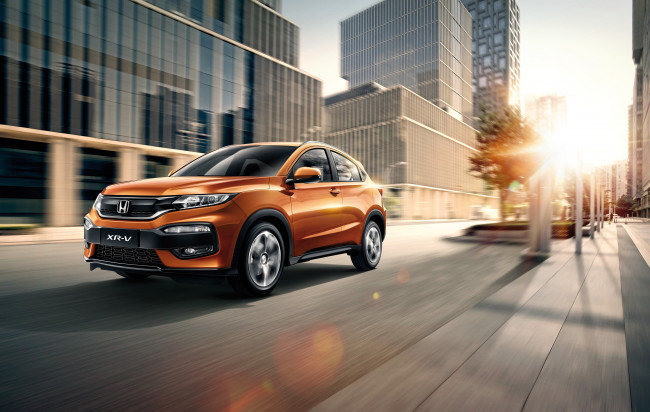 Обои картинки фото автомобили, honda, xr-v, 2014г