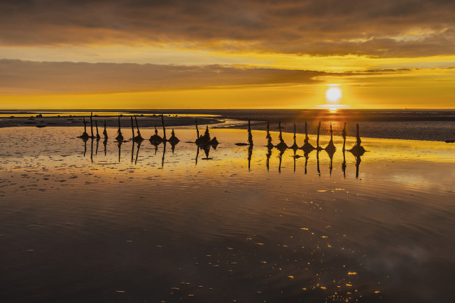 Обои картинки фото природа, восходы, закаты, рассвет