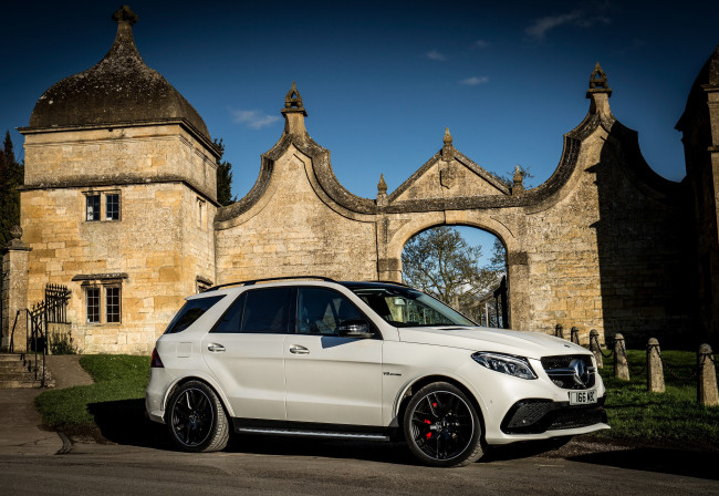 Обои картинки фото автомобили, mercedes-benz, mercedes-amg, 2015г, w166, uk-spec, s, 4matic, gle, 63